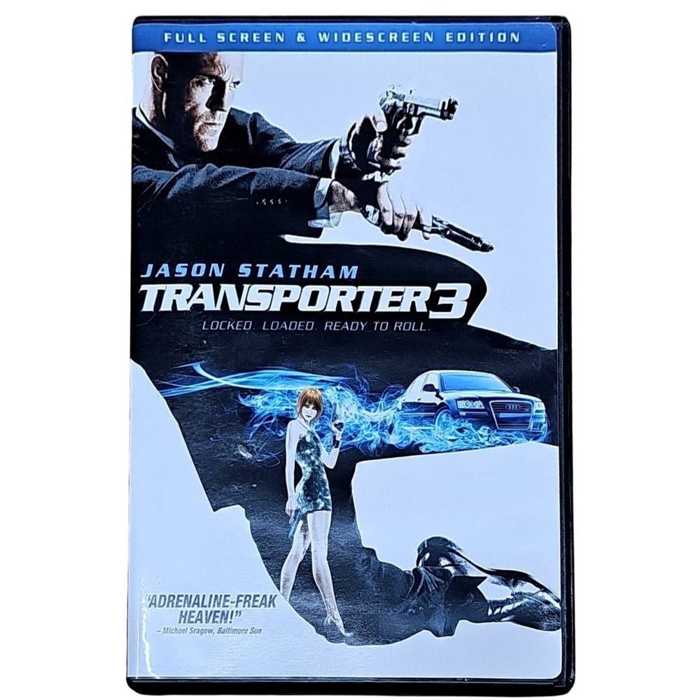 Transporter 3 Lionsgate DVD Action Movie Jason Statham Widescreen 031398108252